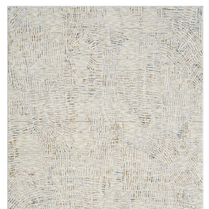 HomeRoots Abstract Area Rug