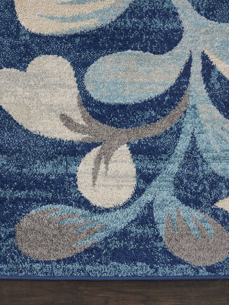 Tranquil TRA03 Navy 8'10" x 11'10" Rug
