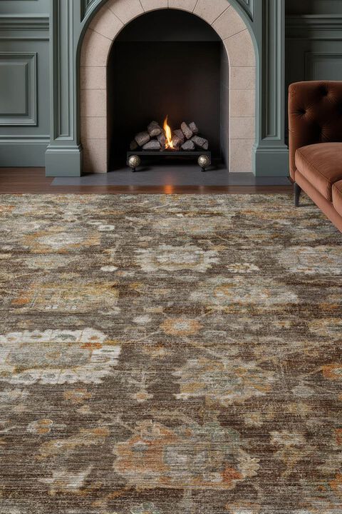 Aristo AR7 Chocolate 1'8" x 2'6" Rug