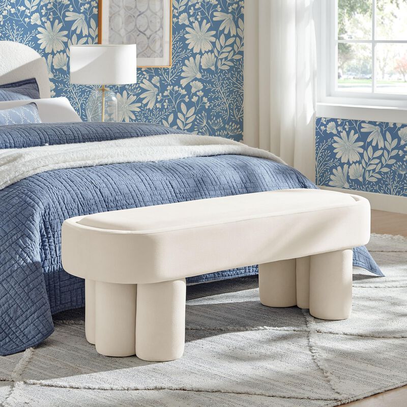 Mossi 52- Oval Performance Velvet Bench image number 1