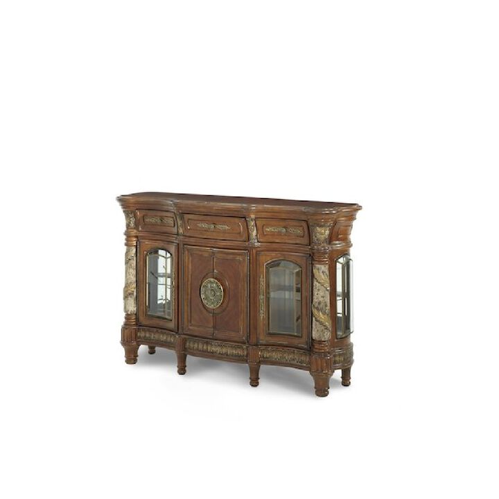 Michael Amini Villa Valencia Sideboard - Classic Chestnut