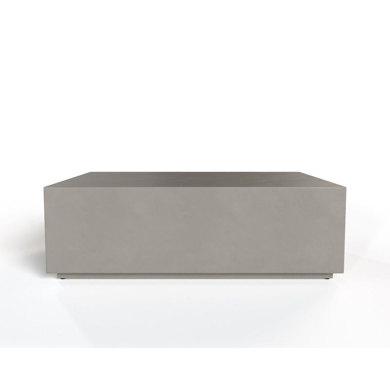 Modrest Fresno - Modern Grey Concrete Coffee Table