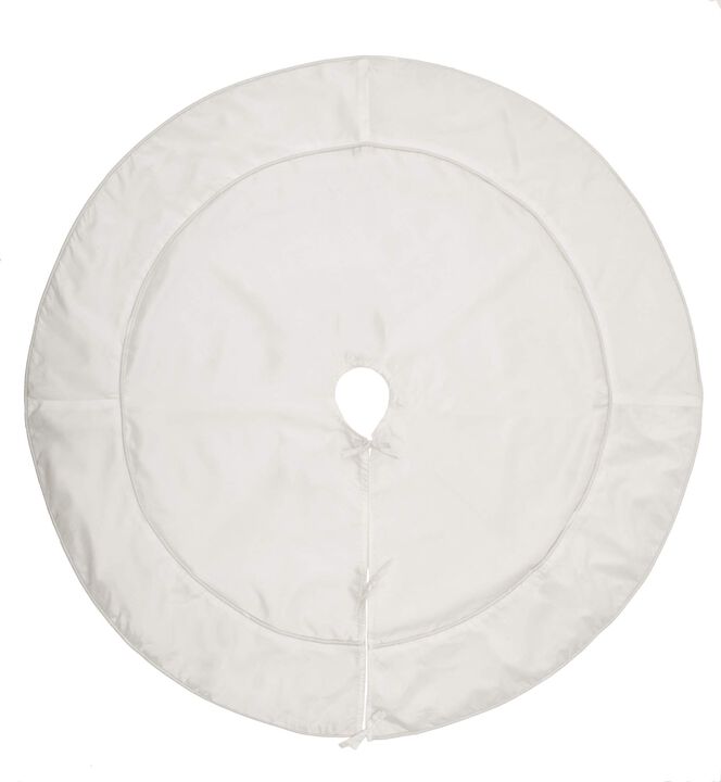 Vickerman 54" Ivory Colorway Christmas Tree Skirt