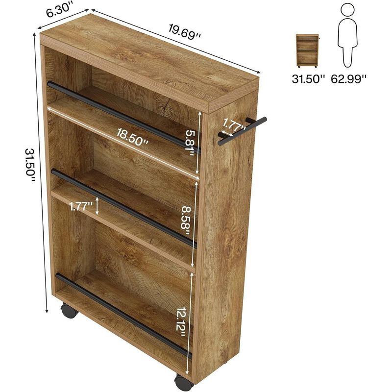 4-Tier Storage Cart image number 4