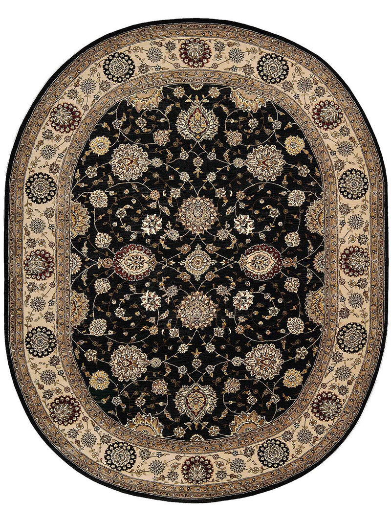 Nourison 2000 2204 Midnight 7'6" x 9'6" Oval Rug
