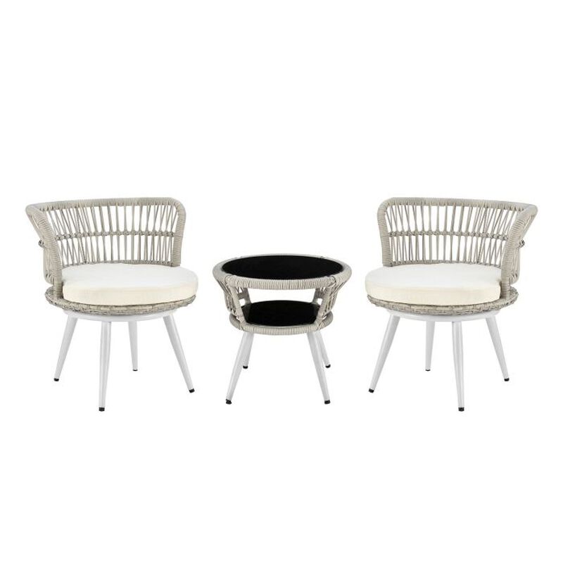 Monaco Cream Patio Set