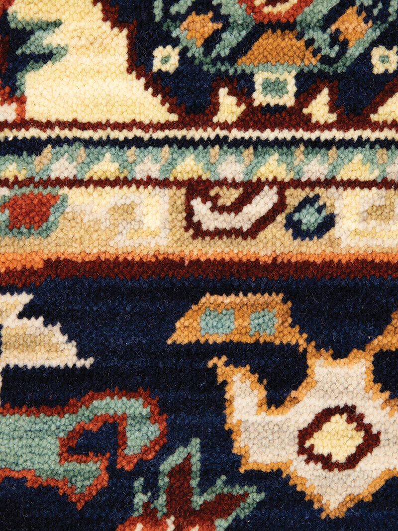 Lilihan 5'3" x 7'6" Red Rug image number 3