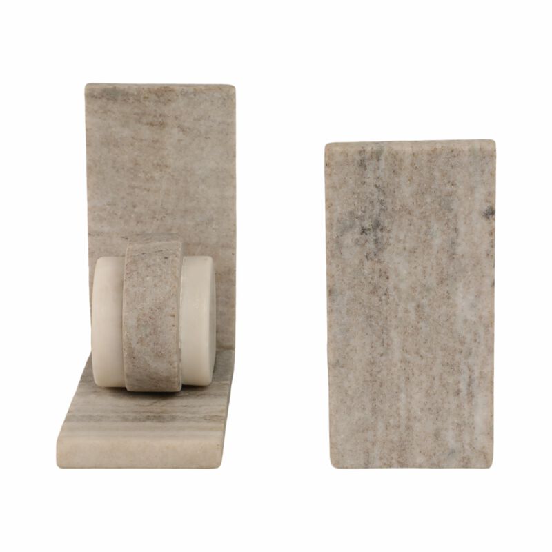 DAYTONVIEW Marble Bookends image number 4