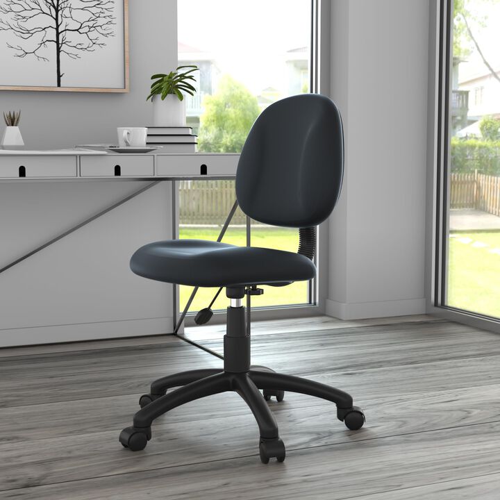 Boss Office ProductsBoss Office Products Posture Task Chair, No Arms, Black