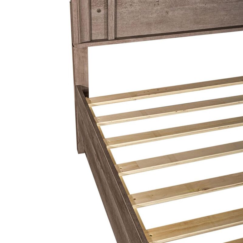 Liberty Furniture Horizons King Storage Bed in Graystone image number 3