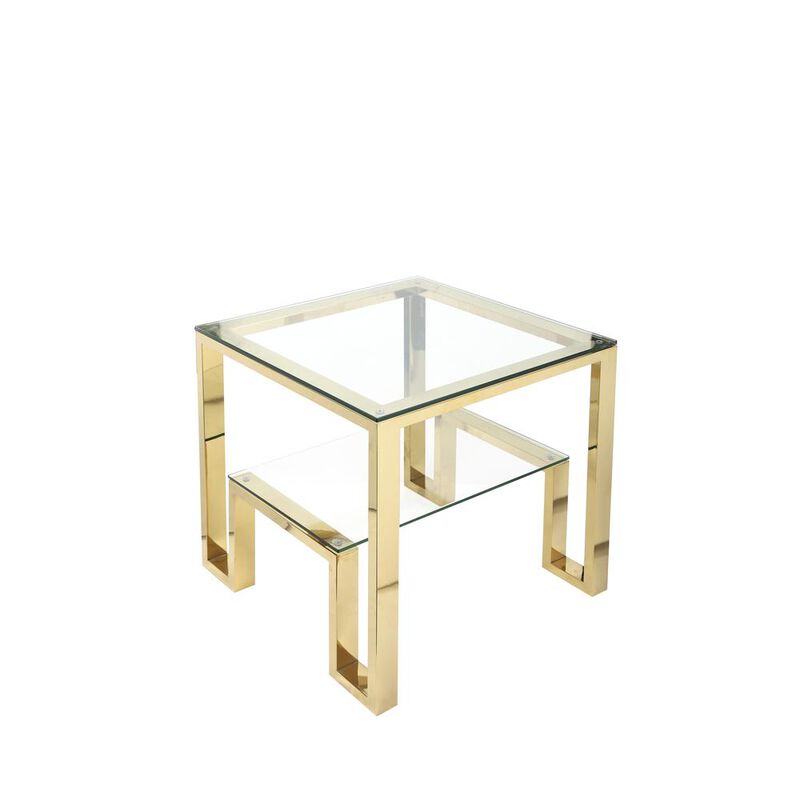 Bronson Side Table Gold