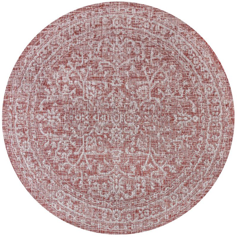 Malta Bohemian Medallion Textured Weave Area Rug