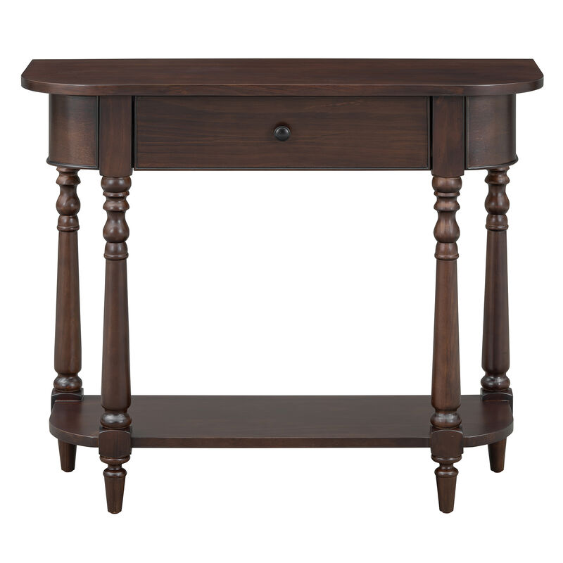 Merax Retro Entryway Console Table