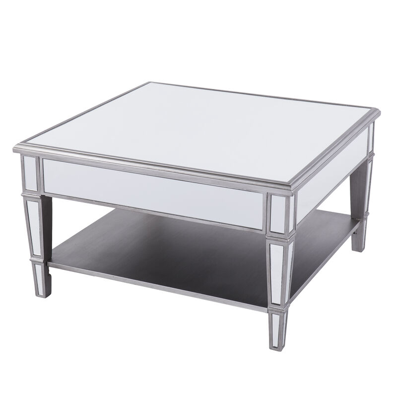 Wedlyn Square Mirrored Coffee Table