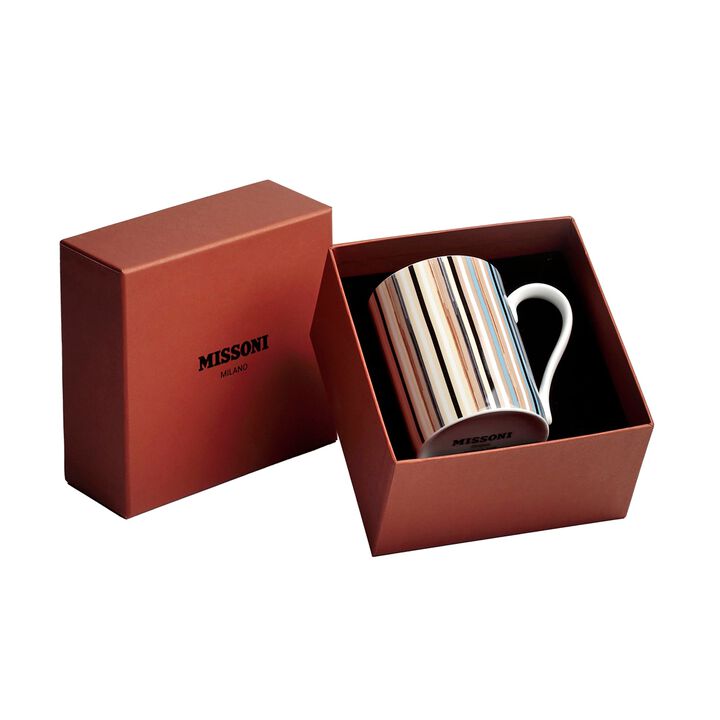 Mug STRIPES JENKINS 148, diam. 3.35", H 3.86"
