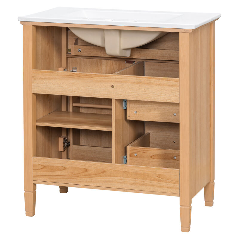 Vockne Bathroom Vanity with Sink image number 6