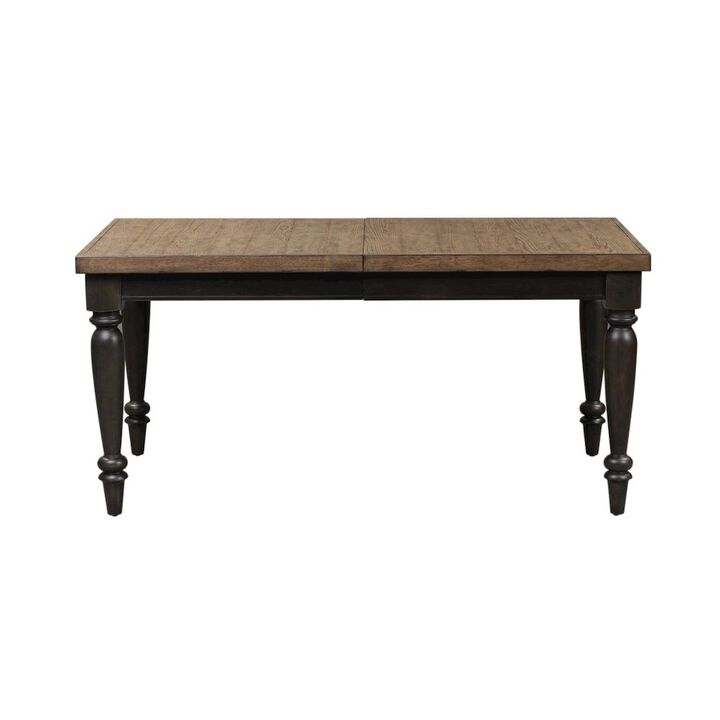 Liberty Furniture Harvest Home Rectangular Leg Table in Chalkboard