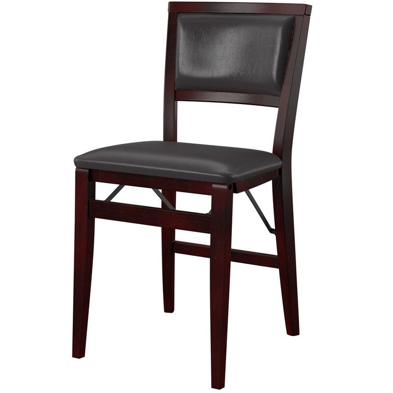 Linon Kiera 18 In Pad Back Folding Chair - Set Of Two