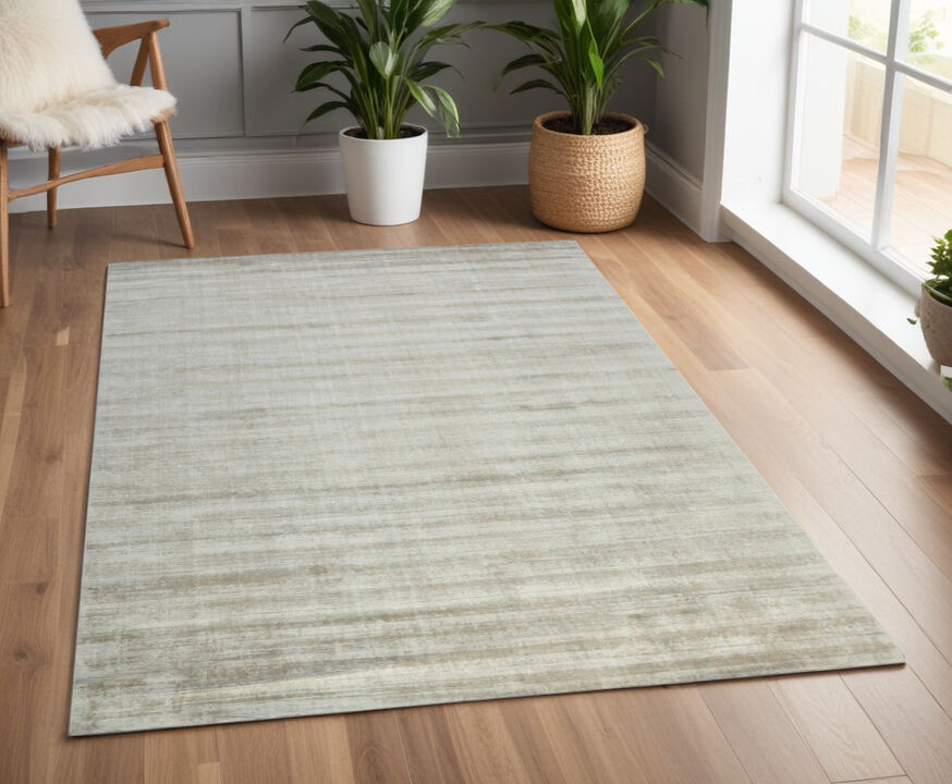 HomeRoots Abstract Hand Woven Area Rug