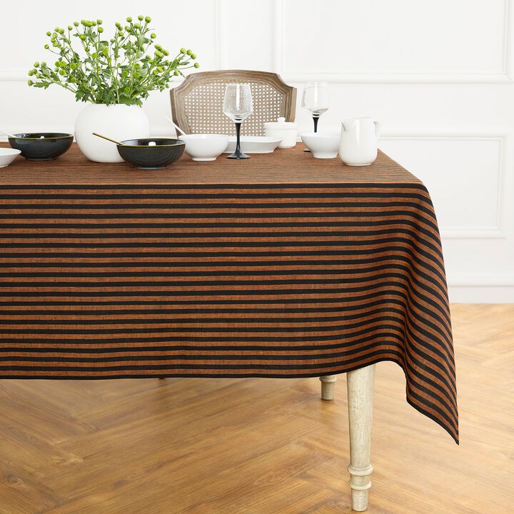 Linen Tablecloth - Amalfi Stripe