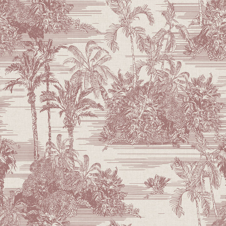 Tropic Archive Toile Peel & Stick Wallpaper