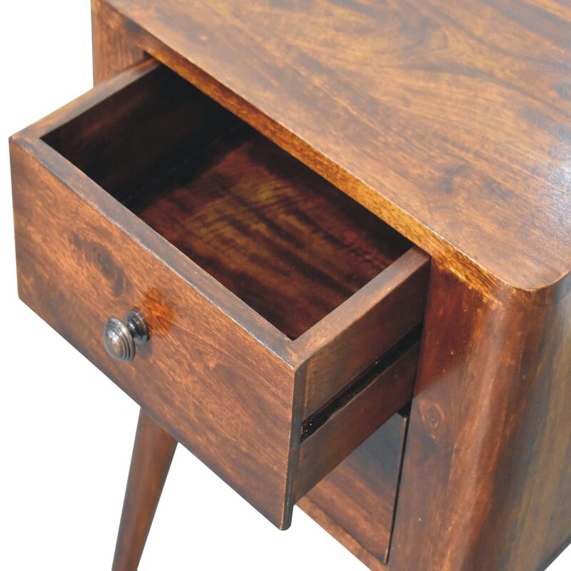 Artisan Furniture Solid Wood Bera Bedside