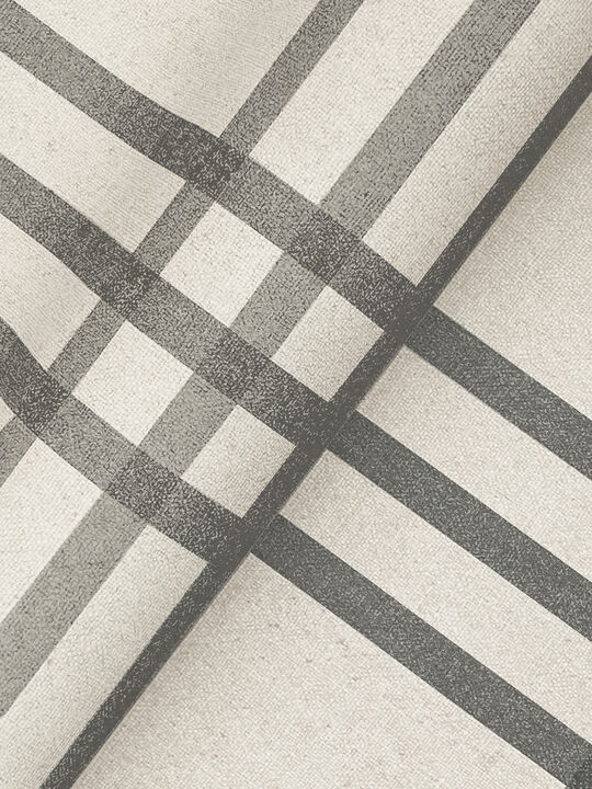 Fletcher Black Plaid Wallpaper