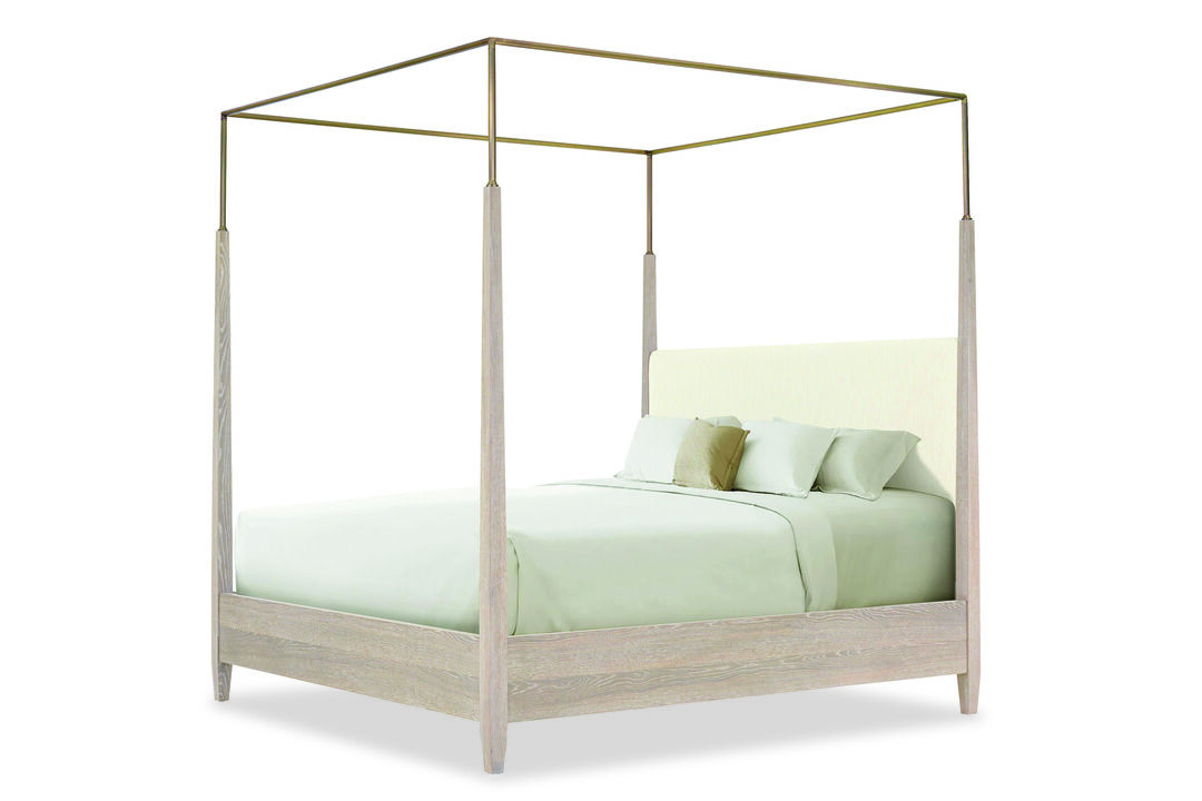 Metal Canopy Poster Bed