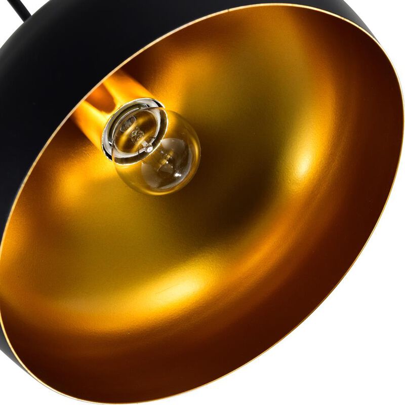 Dynamic 1 Light Down Pendant With Black Finish