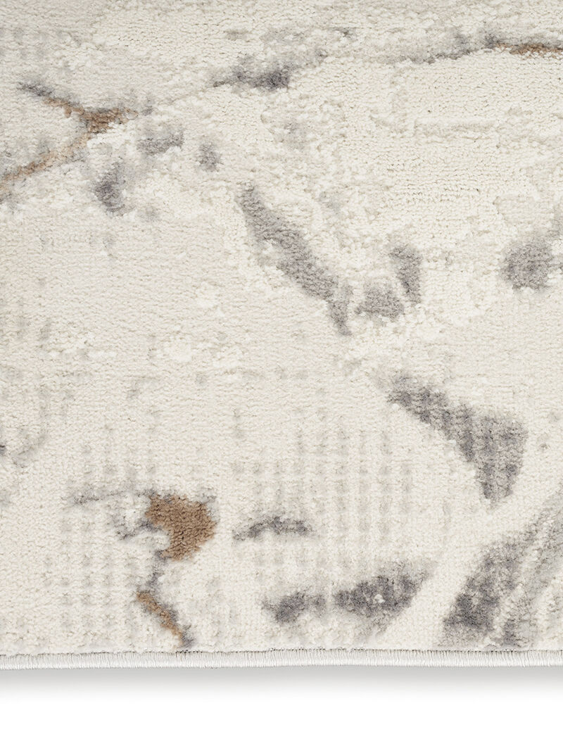 Elation ETN13 Ivory/Gray 4' x 6' Rug