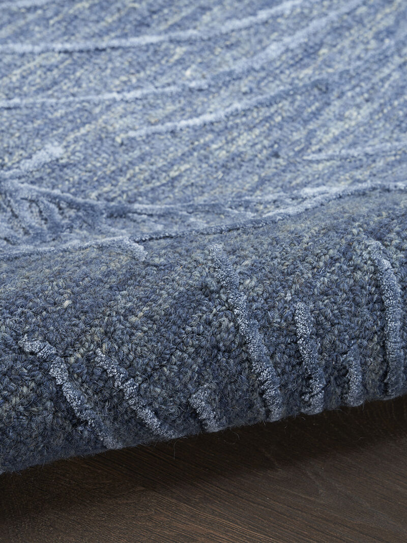 Avra AVR01 Blue 3'9" x 5'9" Rug