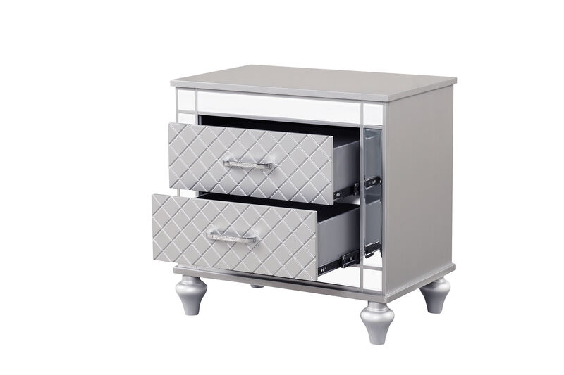 Livorno 2-Drawer 27 in. W Nightstand