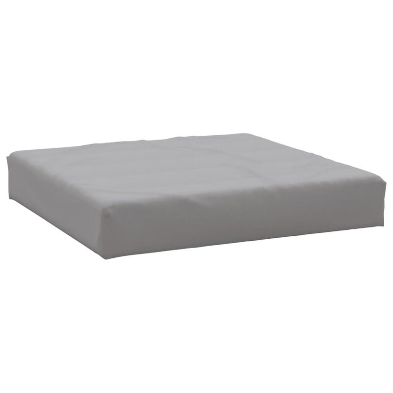 Paom 3pc Outdoor Patio Cushion for Bench, Plush Gray Oxford Fabric - Benzara