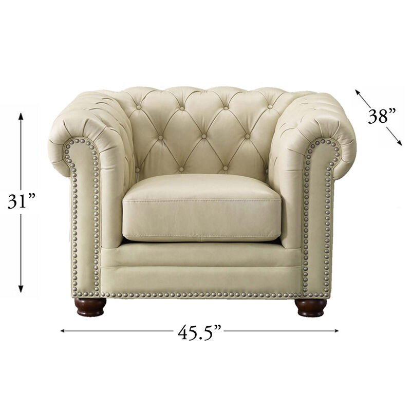 Aliso Top Grain Leather Chair