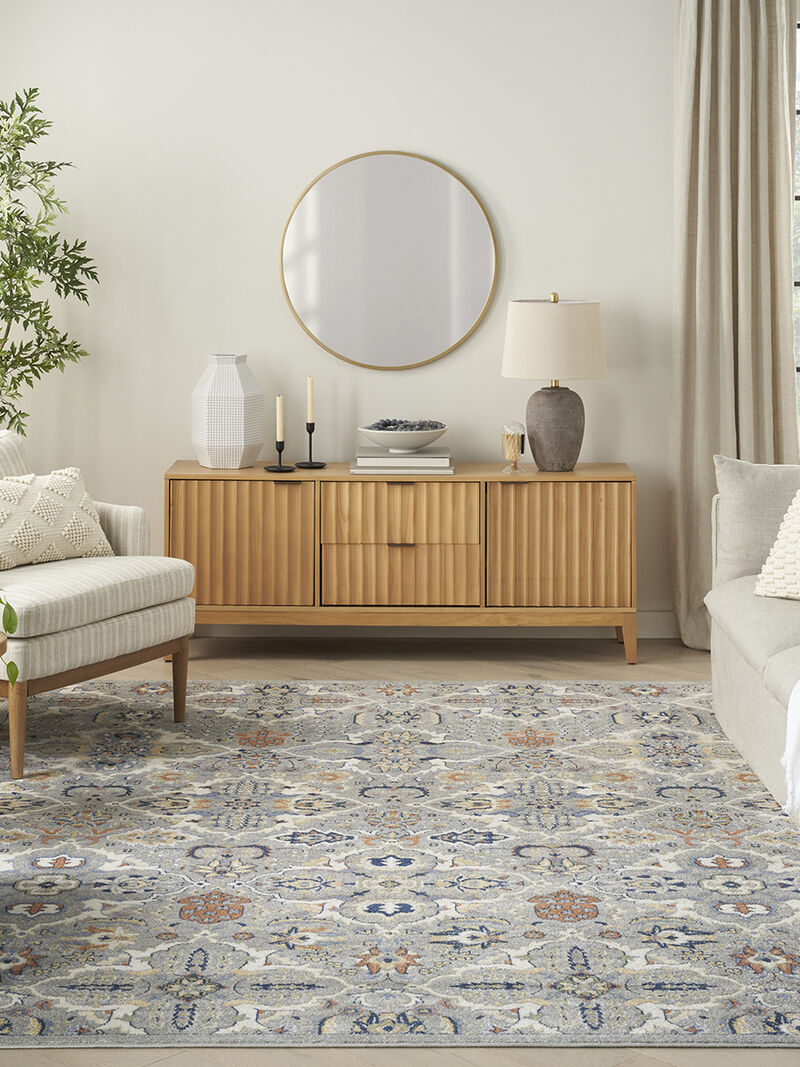 Allur ALR03 Gray 6' x 9' Rug