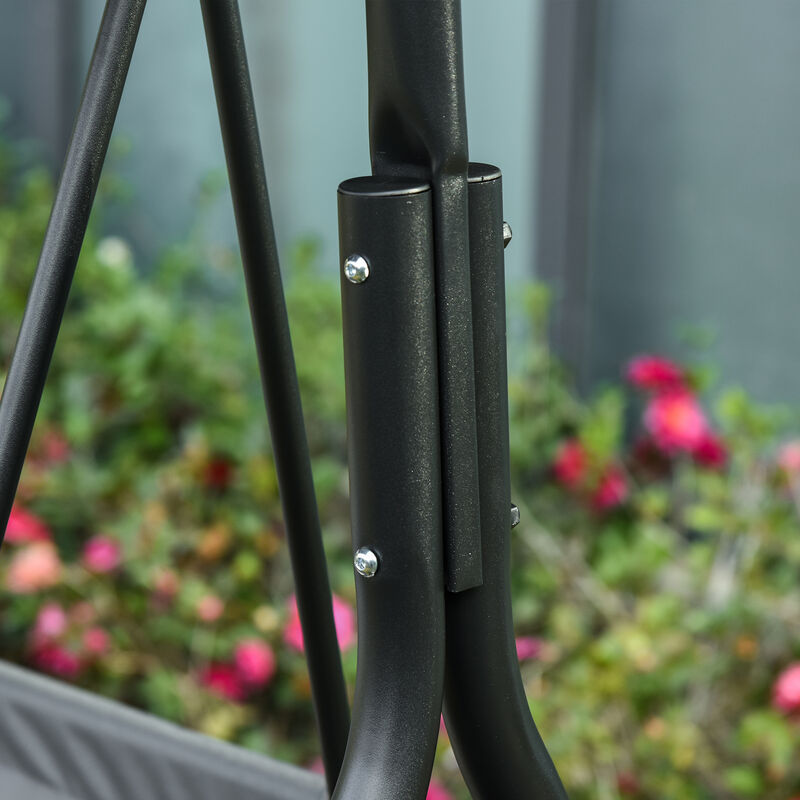 Hivvago 3-Person Outdoor Porch Swing with Stand image number 7