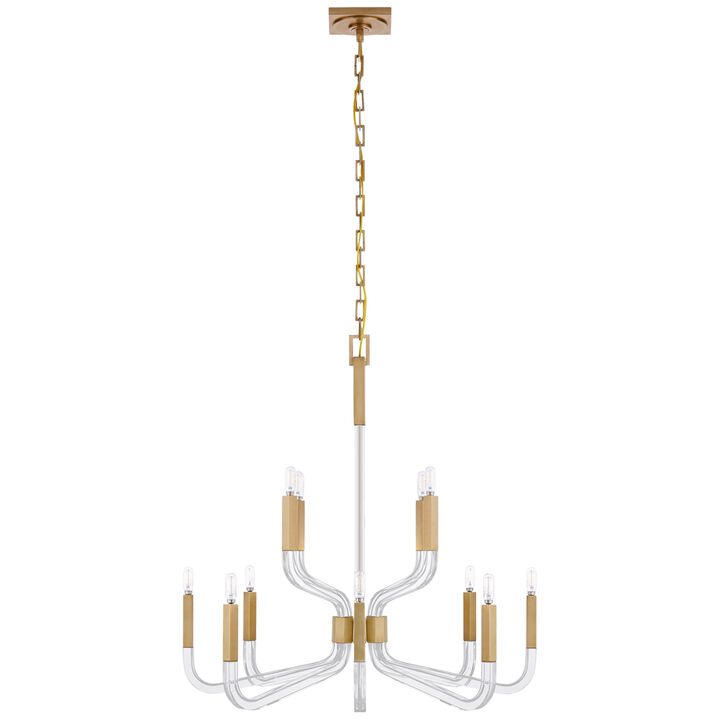 Reagan Med 2 Tier Chandelier