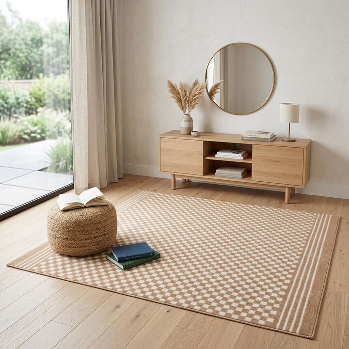 HomeRoots Geometric Area Rug