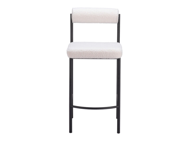 Livorno Counter Stool (Set of 2) Ivory image number 3