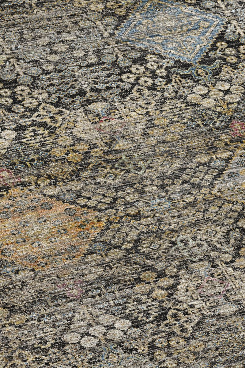Aristo AR1 Black 9' x 12' Rug image number 7