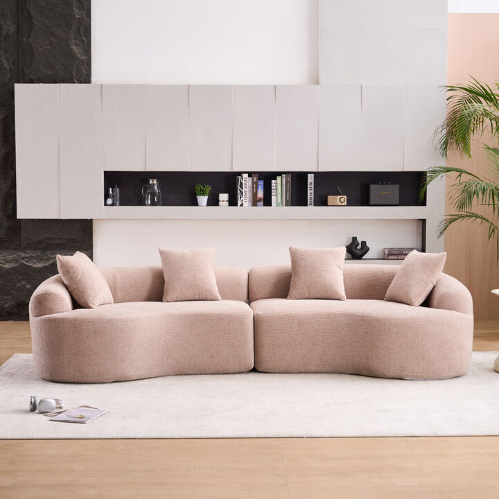Stowag Curved Boneless Sofa