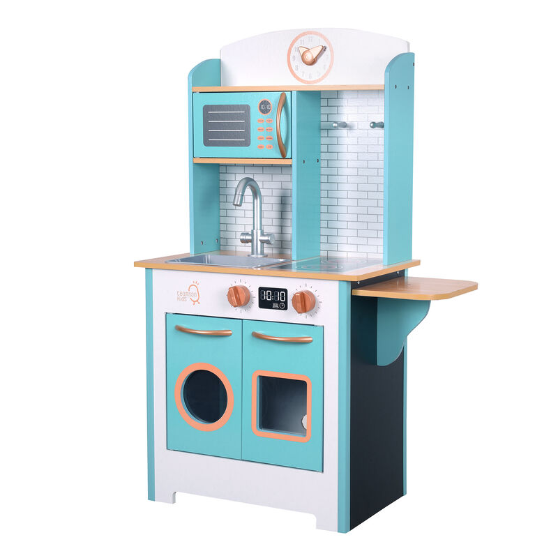 Little Chef Santos Retro Kitchen Playset, Aqua/White image number 8