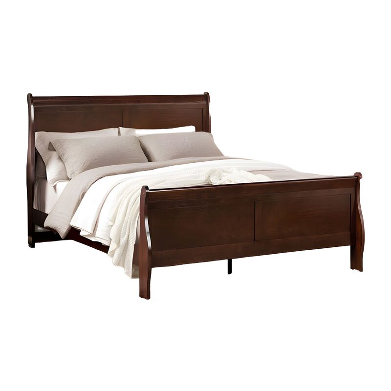 Bedroom Set, Wood, 3 Piece Set with 2 Nightstands image number 2