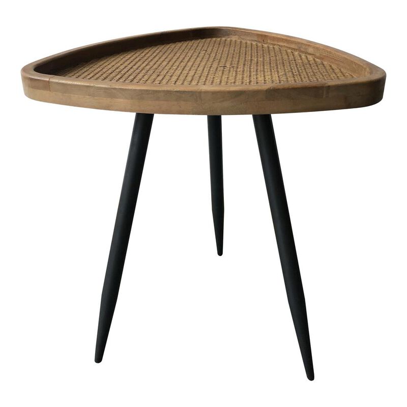 Moe's Home Collection Rollo Rattan Side Table