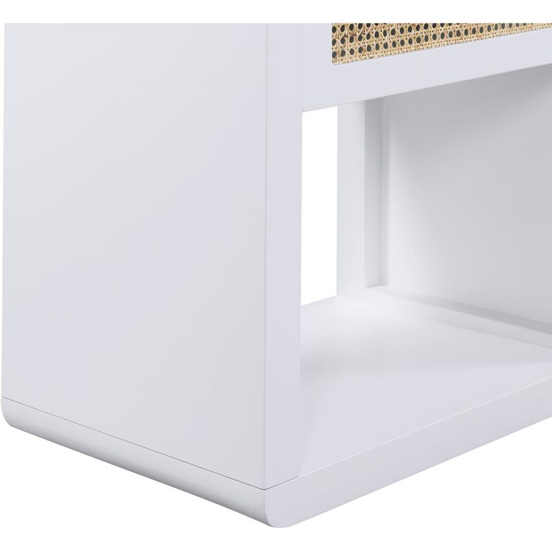 Meridian Furniture Langham White Night Stand