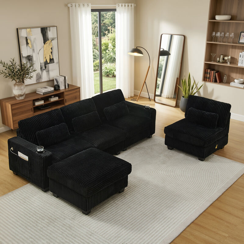 Hutamp Modular Sectional Sofa image number 5