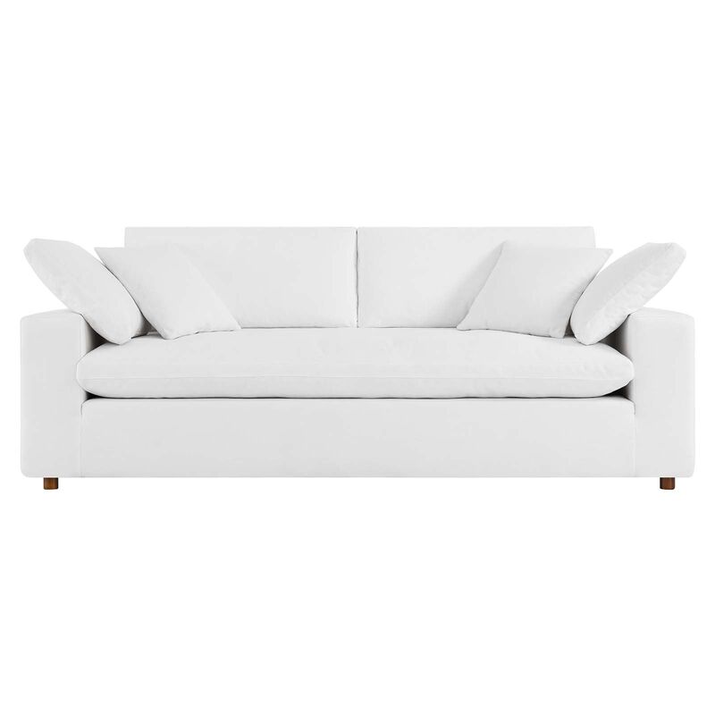 Modway Commix Sofas, Pure White