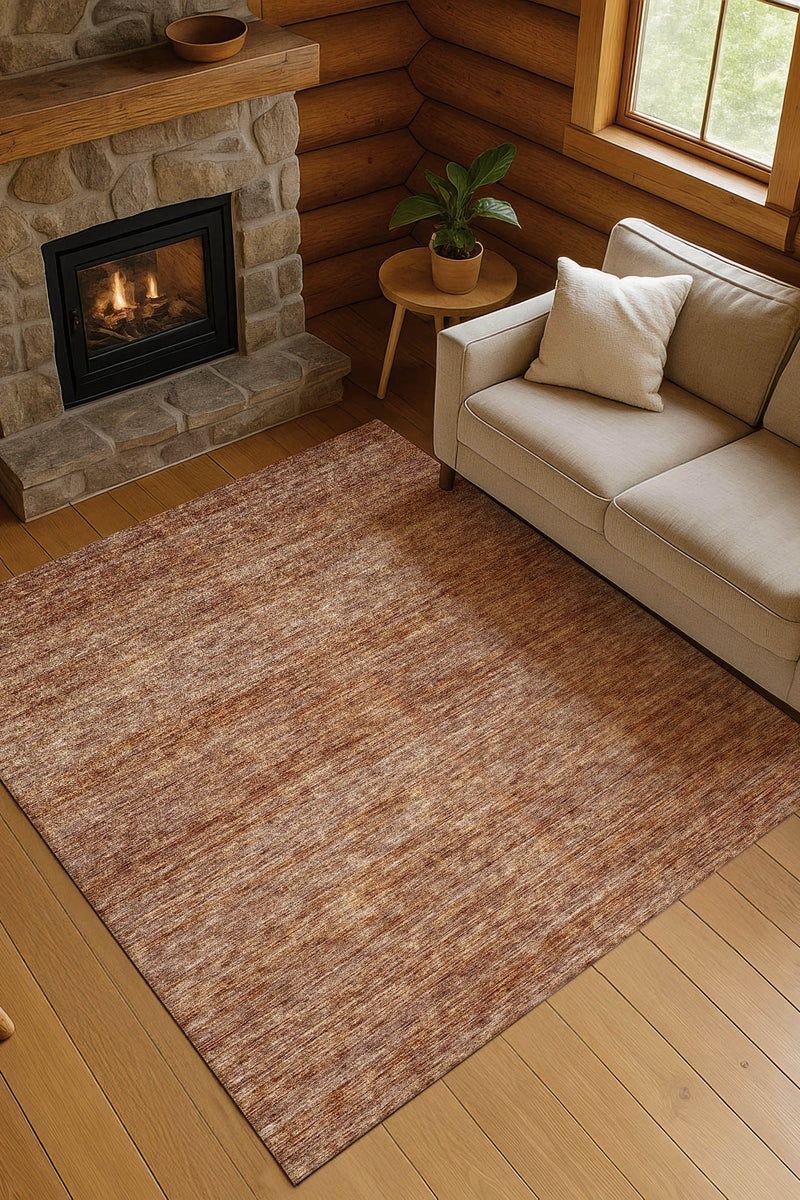 Soft Essentials SE1 Copper 9' x 12' Rug image number 1