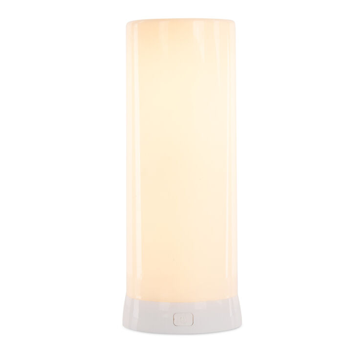 HomeRoots 8" Orange Flameless Designer Candle