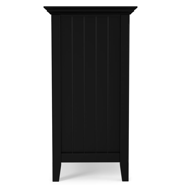 Bedford SOLID WOOD 53 inch Wide Transitional TV Media Stand in Black For TVs up to 60 inches image number 6